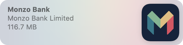 Monzo on the App Store