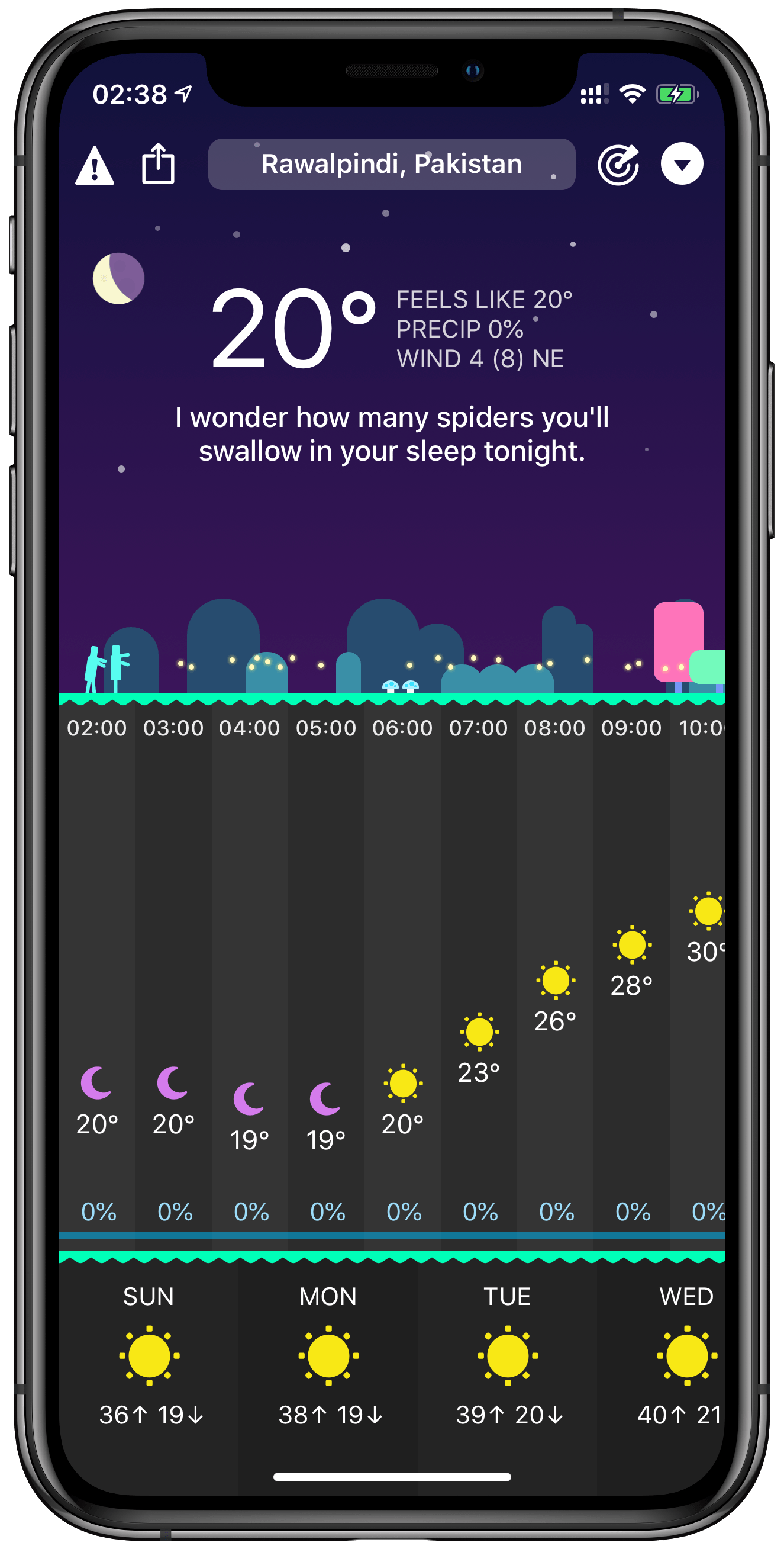 Carrot Weather screenshot