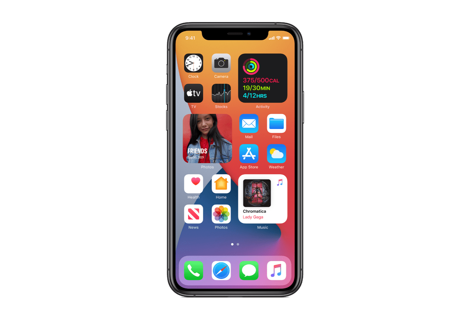 iOS 14 widgets